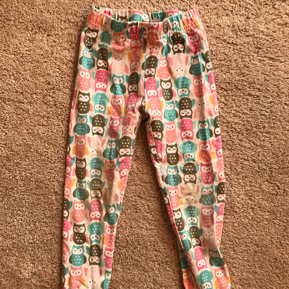 Carters owl leggings 2T